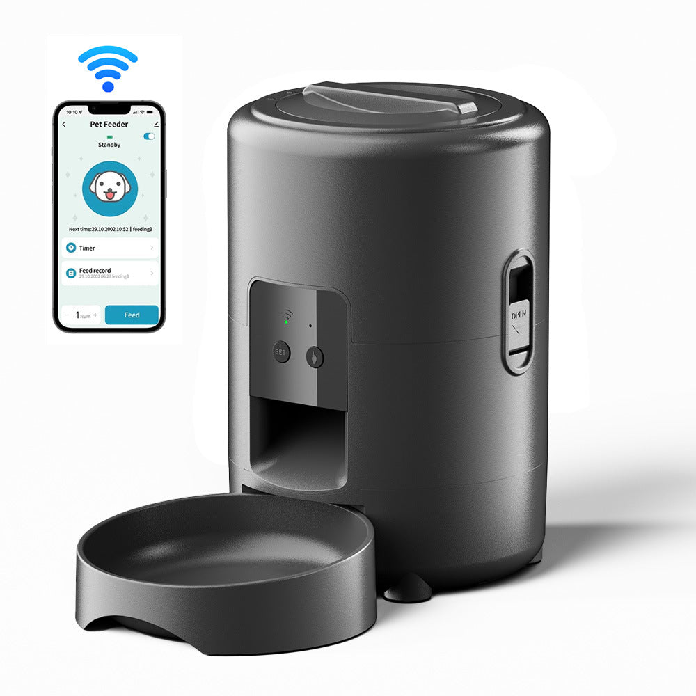 Smart WiFi Auto Pet Feeder – Stress Free Feeding Anywhere Anytime