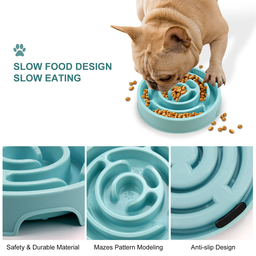 PawPace™ Anti-Gulp Slow Feeder Bowl
