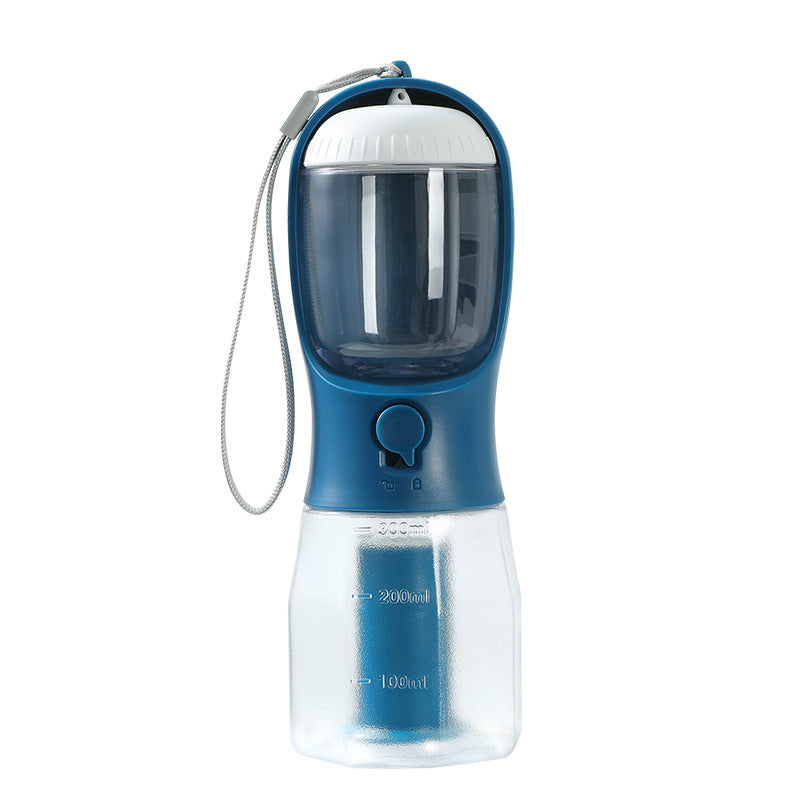 Portable Dog Water Bottle – 3-in-1 Outdoor-Ready Pet Drinking Dispenser