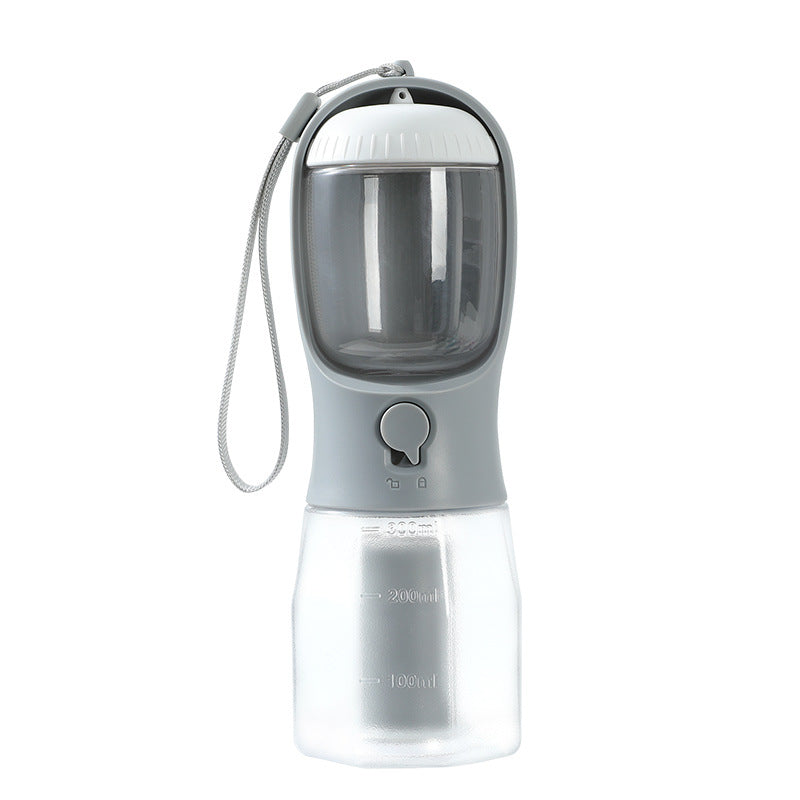 Portable Dog Water Bottle – 3-in-1 Outdoor-Ready Pet Drinking Dispenser