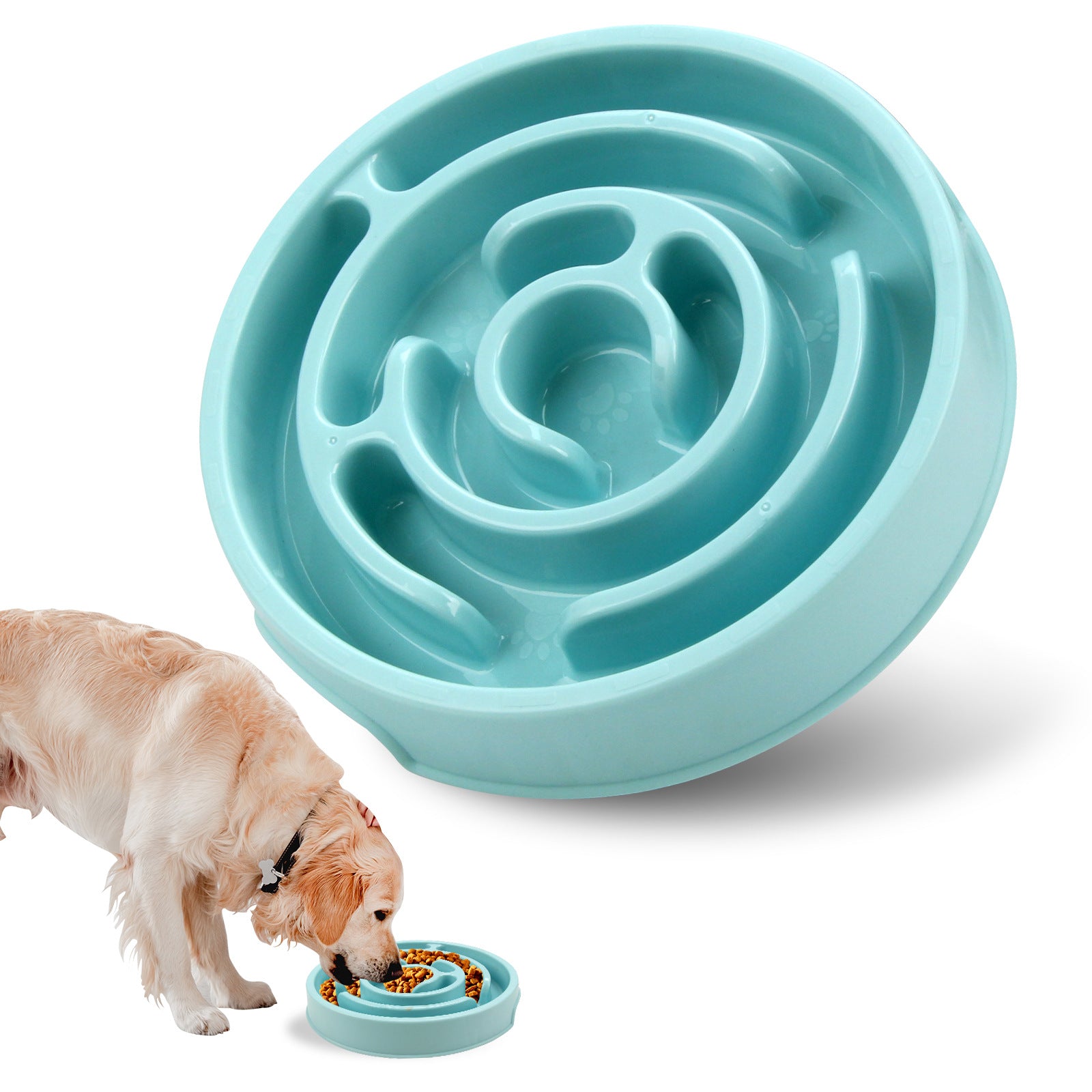 PawPace™ Anti-Gulp Slow Feeder Bowl