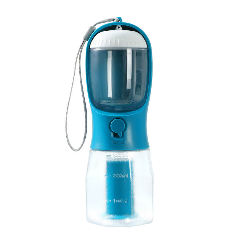 Portable Dog Water Bottle – 3-in-1 Outdoor-Ready Pet Drinking Dispenser