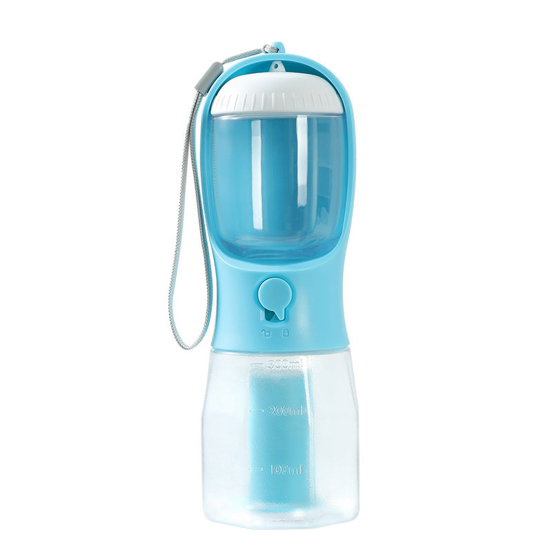 Portable Dog Water Bottle – 3-in-1 Outdoor-Ready Pet Drinking Dispenser
