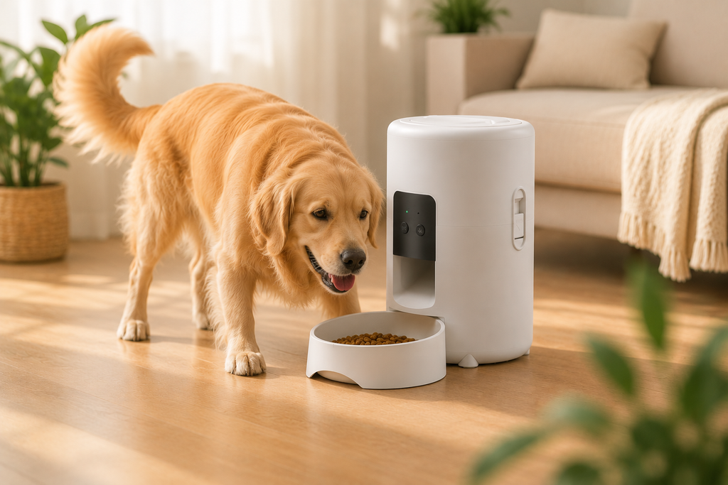 Smart WiFi Auto Pet Feeder – Stress Free Feeding Anywhere Anytime