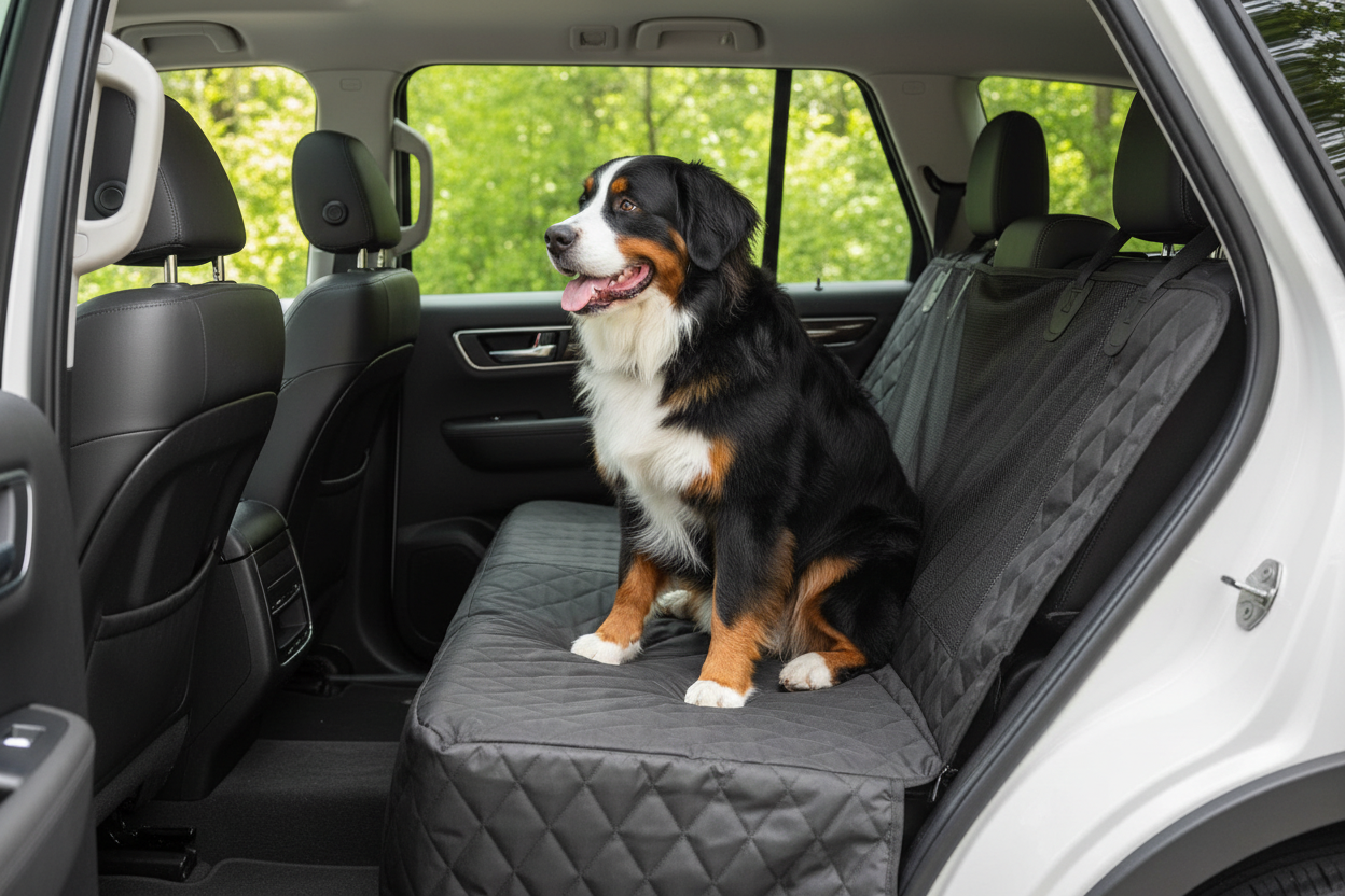 Bernese Mountain Dog on cover
