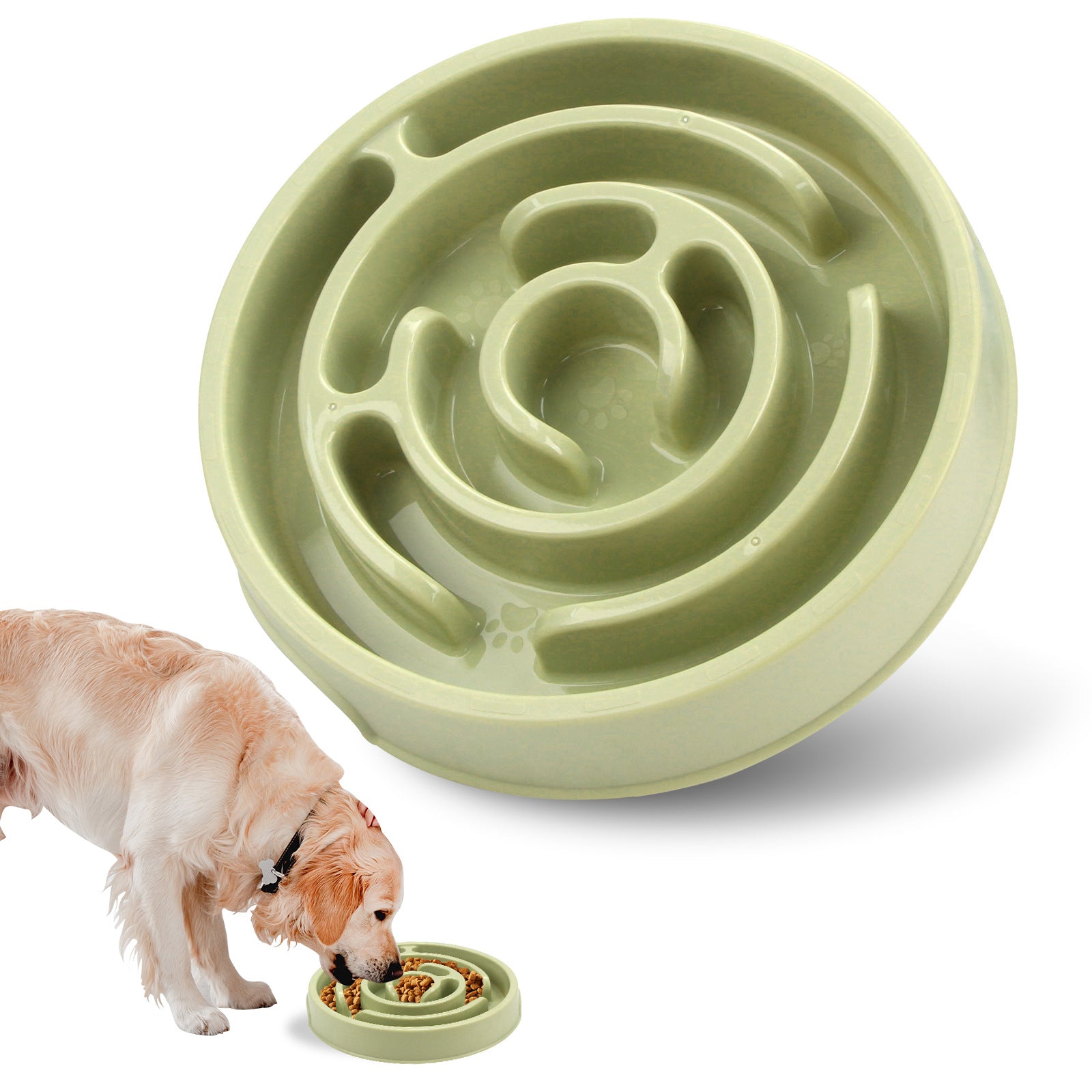 PawPace™ Anti-Gulp Slow Feeder Bowl