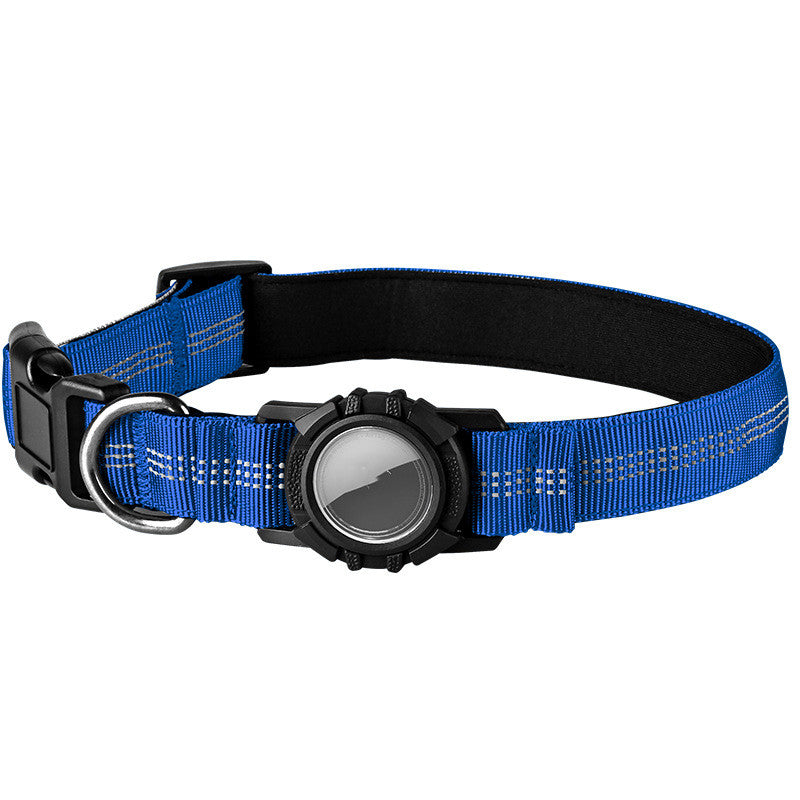 AirTag Dog Collar – Reflective, Waterproof & GPS-Ready