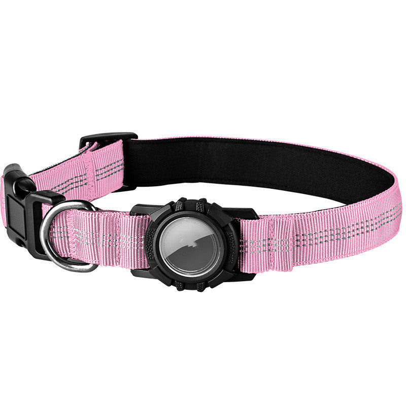 AirTag Dog Collar – Reflective, Waterproof & GPS-Ready