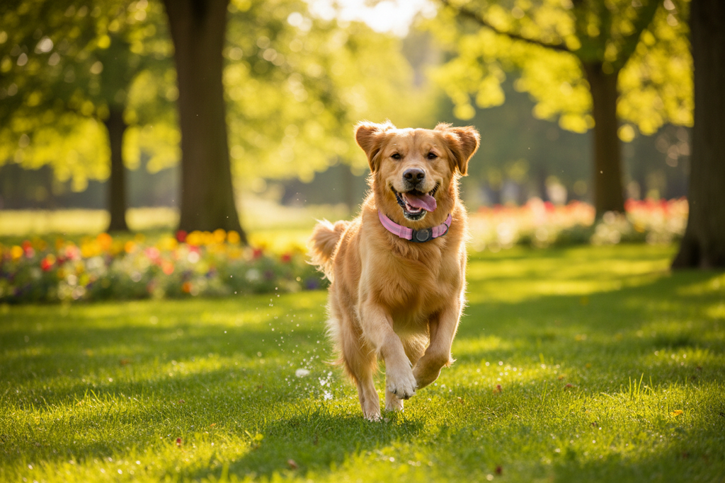 Lifestyle – Golden Retriever in park