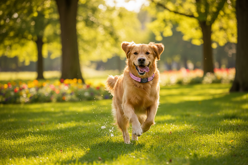 Lifestyle – Golden Retriever in park